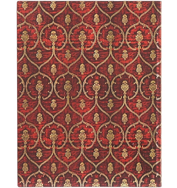 Блокнот Paperblanks Червоний Оксамит Flexi великий 18 х 23 см нелінований