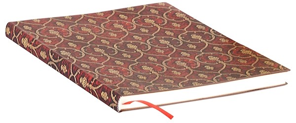 Блокнот Paperblanks Червоний Оксамит Flexi великий 18 х 23 см нелінований