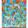 Блокнот Paperblanks П'єр і Місто Лабіринтів Фестиваль Повітряних Куль Flexi великий 17,5 х 22,5 см в лінію