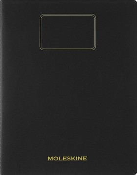 Зошит Moleskine Cahier Student XXL 21,6 х 27,9 см нелінований чорний