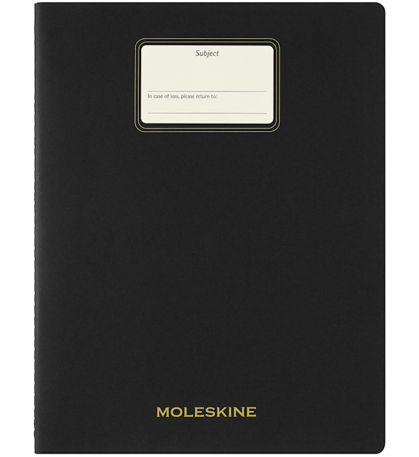 Зошит Moleskine Cahier Student XXL 21,6 х 27,9 см нелінований чорний