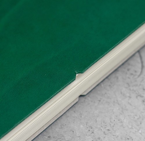 Блокнот Ciak Classic 9 х 13 см в лінію зелений