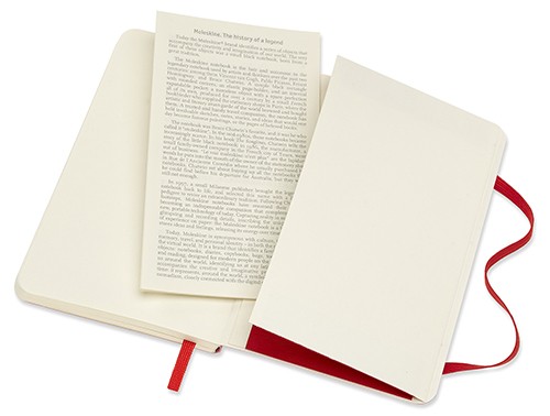 Блокнот Moleskine Classic 9 х 14 см в крапку червоний м'який