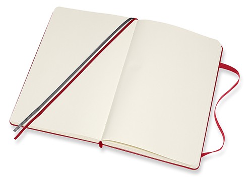 Блокнот Moleskine Classic Expanded середній 13 x 21 см нелінований червоний
