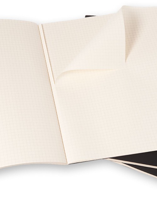 Набір зошитів Moleskine Cahier XXL 21,6 х 27,9 см в клітинку чорний