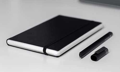 Набір Moleskine Smart Writing Ellipse (Smart Pen + Paper Tablet чорний нелінований)