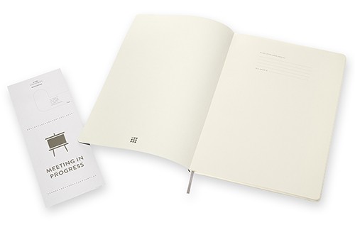 Блокнот недатований Moleskine PRO м'який А4 21 х 29,7 см чорний 