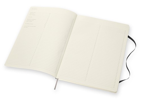 Блокнот недатований Moleskine PRO м'який А4 21 х 29,7 см чорний 