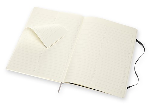 Блокнот недатований Moleskine PRO м'який А4 21 х 29,7 см чорний 