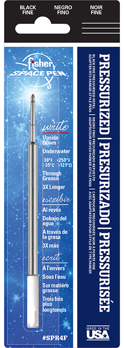 Стрижень кульковий Fisher Space Pen чорний тонкий