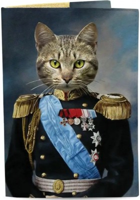 Обкладинка для паспорта Just Cover Кіт Імператор