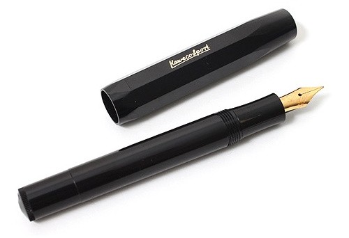 Чорнильна ручка Kaweco Classic Sport чорна перо М (середне)