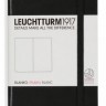 Блокнот Leuchtturm1917 Classic кишеньковий 9 х 15 см нелінований чорний 