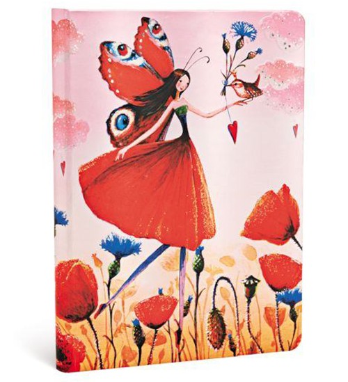 Блокнот Paperblanks Міла Маркіз Поле Маків середній 13 х 18 см в лінію