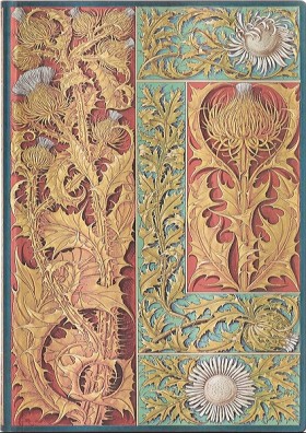 Блокнот Paperblanks Вокс Ботаніка Чортополох Flexi середній 13 х 18 см в лінію