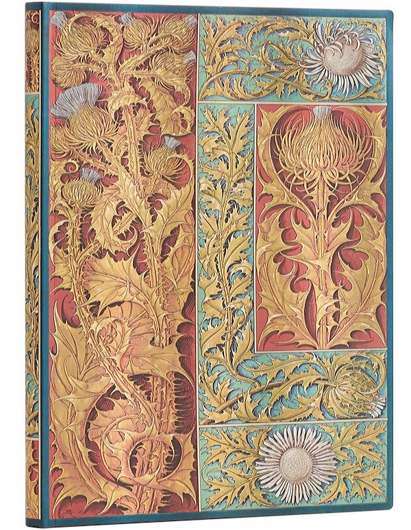 Блокнот Paperblanks Вокс Ботаніка Чортополох Flexi середній 13 х 18 см в лінію