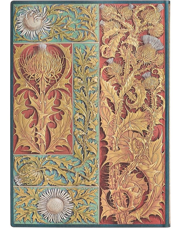 Блокнот Paperblanks Вокс Ботаніка Чортополох Flexi середній 13 х 18 см в лінію