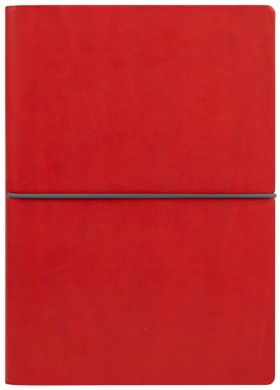 Блокнот Ciak великий 15 х 21 см в крапку червоний