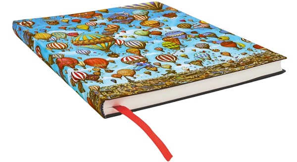 Блокнот Paperblanks П'єр і Місто Лабіринтів Фестиваль Повітряних Куль Flexi великий 17,5 х 22,5 см нелінований