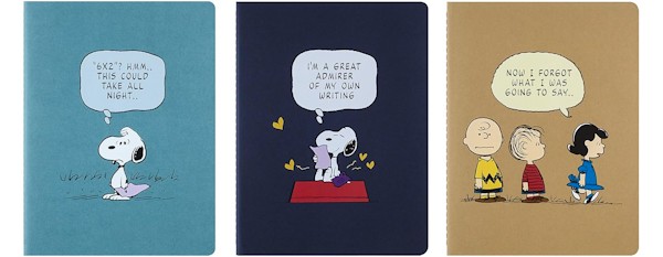 Набір зошитів Moleskine Cahier Peanuts великий 19 х 25 см в лінію
