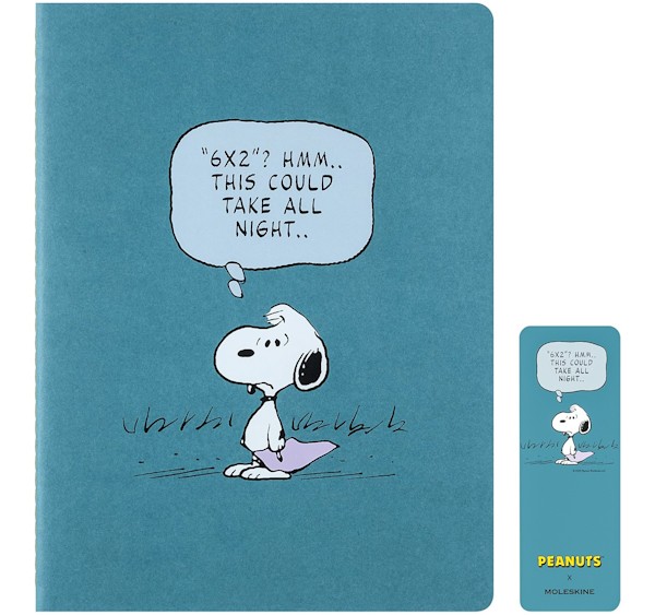 Набір зошитів Moleskine Cahier Peanuts великий 19 х 25 см в лінію