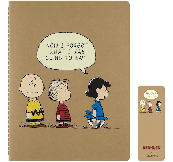 Набір зошитів Moleskine Cahier Peanuts великий 19 х 25 см в лінію