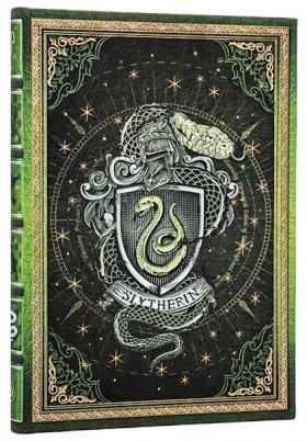 Блокнот Paperblanks Гаррі Поттер Слізерін середній 12 х 18 см нелінований