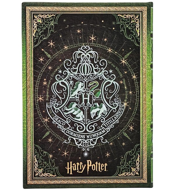 Блокнот Paperblanks Гаррі Поттер Слізерін середній 12 х 18 см нелінований
