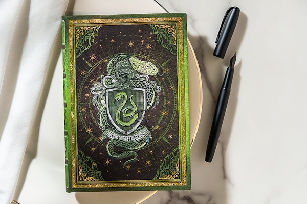 Блокнот Paperblanks Гаррі Поттер Слізерін середній 12 х 18 см нелінований