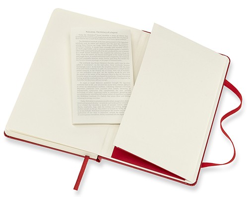 Блокнот Moleskine Classic 9 х 14 см в крапку червоний