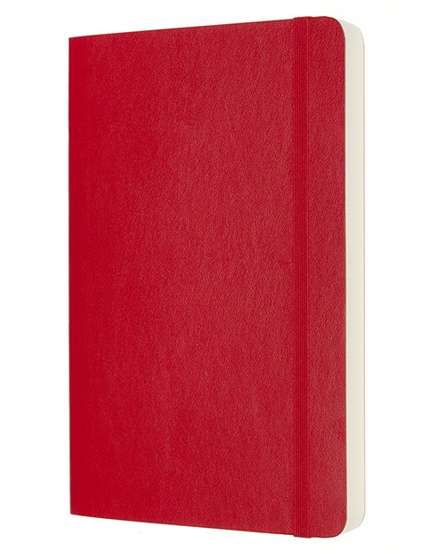 Блокнот Moleskine Classic Expanded середній 13 x 21 см нелінований червоний м'який