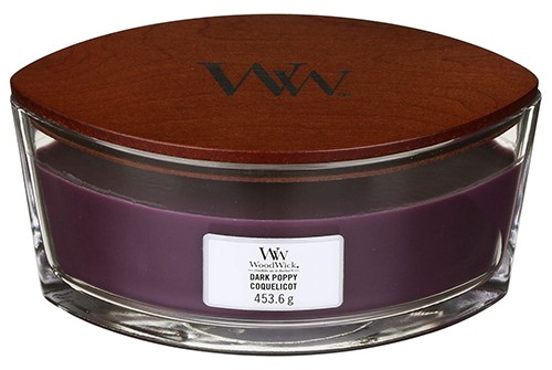 Ароматична свіча WoodWick Ellipse Dark Poppy 453 г
