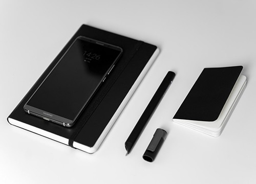 Набір Moleskine Smart Writing Ellipse (Smart Pen + Paper Tablet чорний в лінію)