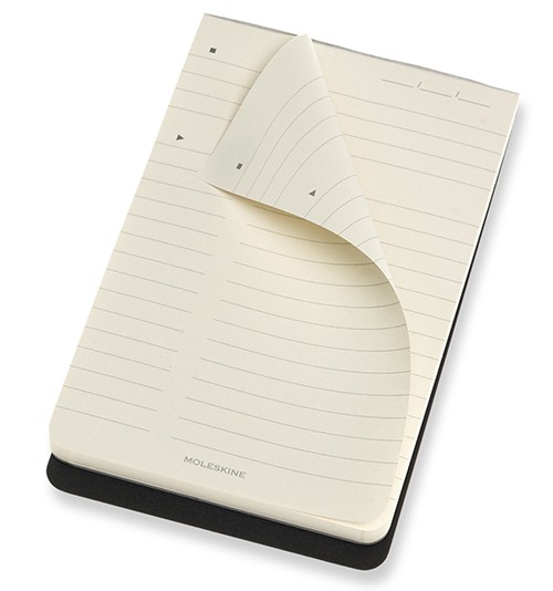Блокнот недатований Moleskine PRO Pad кишеньковий 9 х 14 см чорний 
