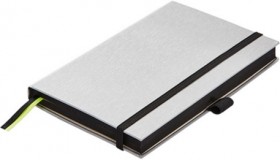 Блокнот Lamy кишеньковий 10,2 х 14,4 см хром/чорний