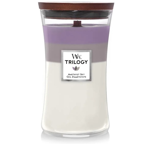Ароматична свіча WoodWick Large Trilogy Amethyst Sky 609 г