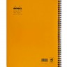 Блокнот Rhodia 4Colours Book A4 помаранчевий в клітинку