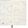 Блокнот Moleskine Peanuts Admirer середній 13 х 21 см в лінію чорний