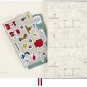 Блокнот Moleskine Peanuts Admirer середній 13 х 21 см в лінію чорний