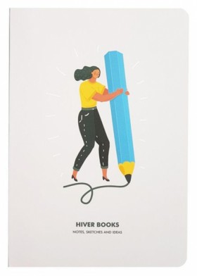 Скетчбук Hiver Books Girl A5