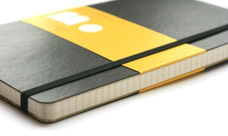 Блокнот Moleskine Classic середній 13 x 21 см у клітинку чорний м'який