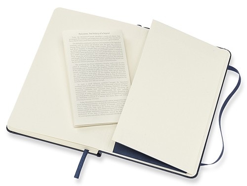 Блокнот Moleskine Classic 9 х 14 см в крапку сапфір