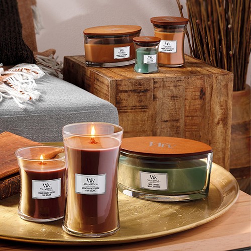 Ароматична свіча WoodWick Ellipse Sage & Myrrh 453 г