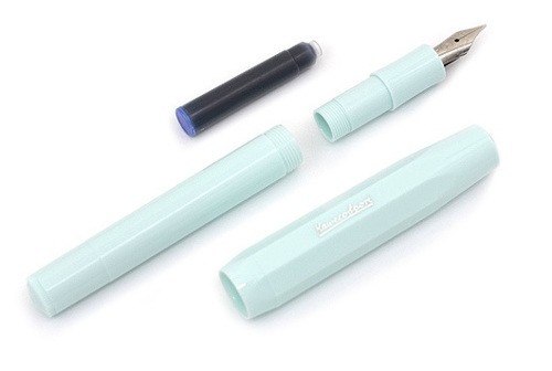 Чорнильна ручка Kaweco Skyline Sport м'ятна перо F (тонке)