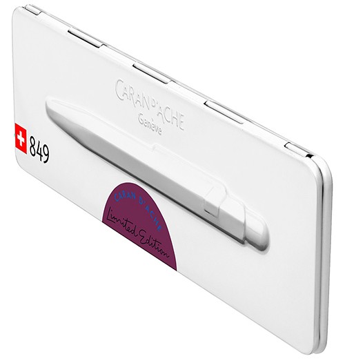 Ручка Caran d'Ache 849 Claim Your Style бургунді + бокс 