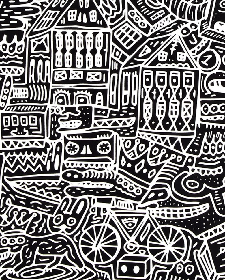 Блокнот Nuuna Graphic Frankfurt 16,5 х 22 см в крапку 