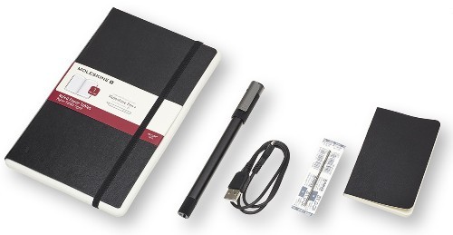 Набір Moleskine Smart Writing Set Ellipse (Smart Pen + Paper Tablet чорний в крапку)