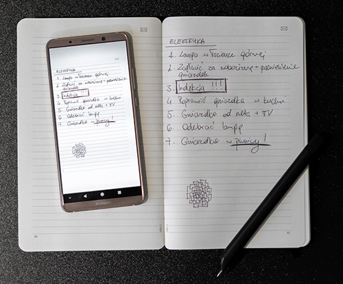 Набір Moleskine Smart Writing Set Ellipse (Smart Pen + Paper Tablet чорний в крапку)