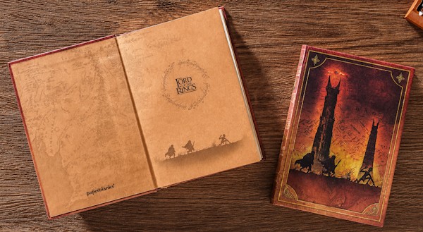 Блокнот Paperblanks Володар перснів Подорож триває середній 12,5 х 18 см нелінований
