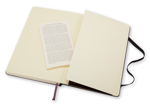 Блокнот Moleskine Classic середній 13 x 21 см у клітинку чорний